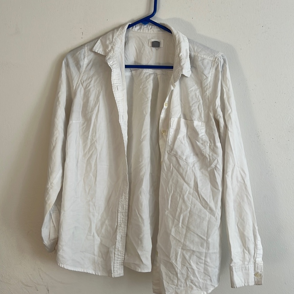 White women’s dress shirt